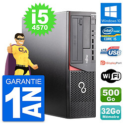 PC Fujitsu Esprimo E920 DT Intel i5-4570 RAM 32Go Disque 500Go Windows 10 Wifi · Occasion 