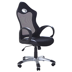 Beliani Chaise de bureau Noir iCHAIR