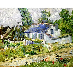 Puzzles Michele Wilson Puzzle d'art en bois 500 pièces Michèle Wilson - Van Gogh : Maison à Auvers 