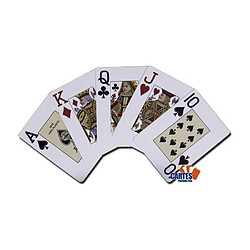 Fournier Cartes Fournier Titanium Series - 2 Jeux de 54 cartes 100% plastique - format bridge - 2 index jumbo