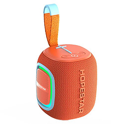 Yonis Enceinte Waterproof Bluetooth Portable RGB Enceinte Waterproof Bluetooth Portable Avec Effets Lumineux RGB Orange YONIS