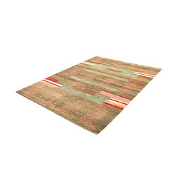 Vidal Tapis de laine 243x178 vert Juma pas cher