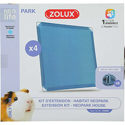 ZOLUX Extension pour cage modulable pour cochon d'inde Neolife park 1.10 m² Panneaux pleins.