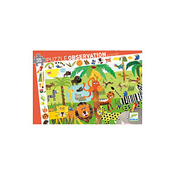 Djeco Puzzle Jungle 35 pièces