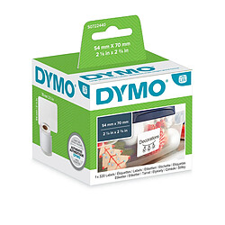 Rouleau d'Étiquettes Dymo S0722440 54 x 70 mm LabelWriter™ Blanc (6 Unités)