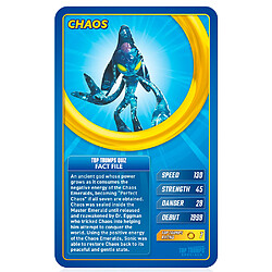 Winning Moves TOP TRUMPS - Sonic Card Game [ENG] pas cher