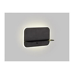 Avis Luminaire Center Applique murale Lanzarote Noir mat 1 ampoule 18cm