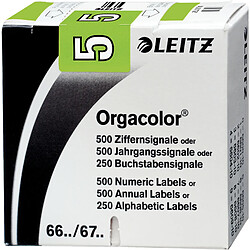 LEITZ Etiquette numérique Orgacolor '5', rouleau, vert clair () 