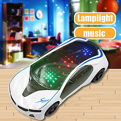 Avis Wewoo 3D Supercar Style Jouet Électrique Avec Roue Lumières Musique Chanter Enfants Garçons Filles Cadeau Universel Comme montrer