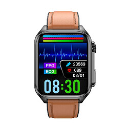 Yonis Montre Connectée IP67 ECG Appels Bluetooth