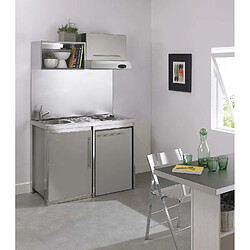 Moderna Kitchenette METALLINE Haut Alu