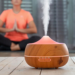 Shop Story Diffuseur Huiles Essentielles 300ml Humidificateur Electrique avec 14 Couleurs Changeantes Arrêt Automatique pour Chambre Salon SPA Yoga Massage 