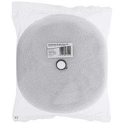 Attaches de câble InLine® avec bande de type velcro 25 mm blanc 25 m