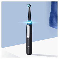 Acheter Oral-B iO 4 - Duo Avec Etui de Voyage - Noire et Blanche - Brosses à dents électriques connectées