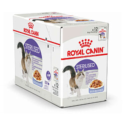 Sachets Sterilised en Gelée pour Chat - Royal Canin - 12x85g