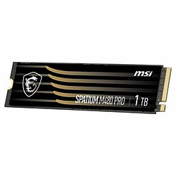 Disque dur MSI SPATIUM M480 PRO PCIE 4.0 NVME M.2 1TB 1 TB SSD