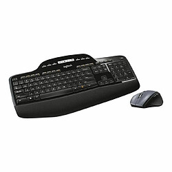 LOGITECH Clavier et souris Wireless Desktop MK710 - Clavier USB Sans fil RF - Souris Laser USB sans fil - RF