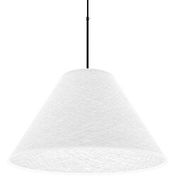 Acheter ICONIK INTERIOR Lampe de Plafond Suspendue avec Abat-jour en Tissu Beige - Fula Crème