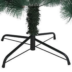 Acheter vidaXL Sapin de Noël artificiel avec support Vert 180 cm PET