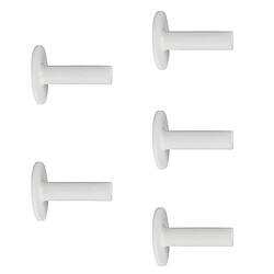 Acheter 5pcs plastique tees golf titulaire titulaire té entraînement pratique tapis 64mm