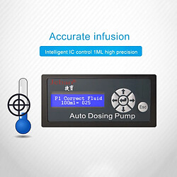 Wewoo Jebao DP-2 4W Pompe de dosage automatique de péristaltisme 2 canaux de pour réservoir de récif de corail Distributeur de liquide d'alimentationPrise US