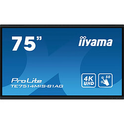 Écran Iiyama TE7514MIS-B1AG 4K Ultra HD 75"