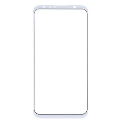 Wewoo Écran avant avec lentille en verre pour Meizu 16 (blanc)