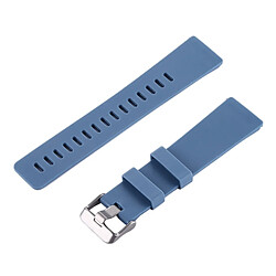 Avis Wewoo Bracelet pour montre connectée Fitbit Versa Simple Mode De En Silicone Bleu