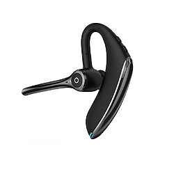 Universal Bluetooth sans fil 5.0 casque casque oreille casque double micro réduction du bruit (noir) 