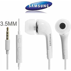 Appbot Link Véritable Original Samsung Blanc EHS64AVFWE Écouteurs intra-auriculaires Kit pieton (Bulk))