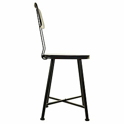 Avis Tabouret Alexandra House Living Noir 40 x 82 x 38 cm