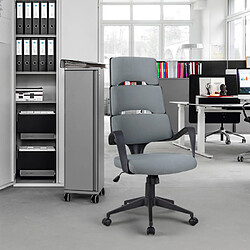 Franchi Chaise de bureau ergonomique en tissu design moderne Motegi Moon