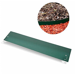 Green-split Bordure de Jardin en métal 18,5 cm x 120 cm Vert | Bordure Jardin | Bordures de Jardin