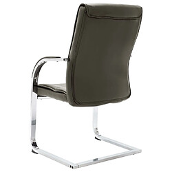 Acheter Maison Chic Chaise Gaming | Chaise de bureau Ergonomique Fauteuil cantilever Gris Similicuir -GKD15285