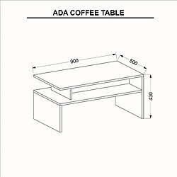 Acheter EPIKASA Table Basse Giulia