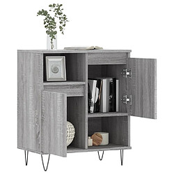 Acheter Maison Chic Buffet,Meuble de Rangement,commode pour salon,Cuisine Sonoma gris 60x35x70 cm Bois d'ingénierie -MN74406