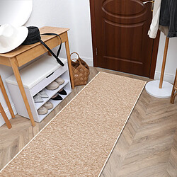 RUGSX TAPIS DE COULOIR ETON 172 beige 150x450 cm pas cher