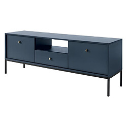 Acheter Vente-Unique Ensemble buffet et meuble TV bleu - Séjour contemporain BOGDAN