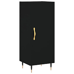 vidaXL Buffet Noir 34,5x34x90 cm Bois d'ingénierie