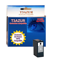 Cartouche compatible Lexmark N°23 - Noir - T3AZUR