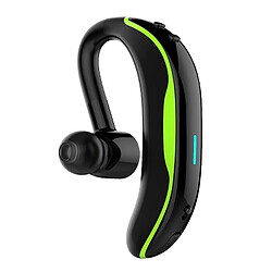 Wewoo Écouteur Bluetooth mains libres sans fil avec pour voiture noir vert 