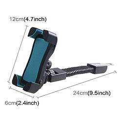 Avis Wewoo Pour 3.5-6.5 pouces Téléphone Mobile bleu Universel 360 Degrés Rotation Libre ABS Moto Support de Montagne Vélo Navigation GPS /