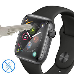 Avizar Film Apple Watch 40 mm Protège-écran Latex Flexible Anti-rayures Transparent pas cher