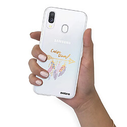 Coque Samsung Galaxy A20e 360 intégrale transparente Carpe Diem Or Ecriture Tendance Design Evetane. pas cher