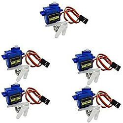 5pcs Micro Servo Moteur 9G RC Hélicoptère Avion Bateau Robot Contrôles Mini Servo