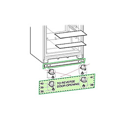 Whirlpool KIT REVERSIBLE PORTE GAUCHE