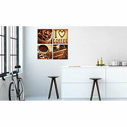 Paris Prix Tableau Imprimé Coffee Pleasant Moments 40 x 40 cm