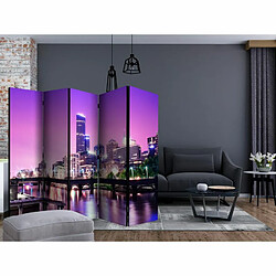 Paris Prix Paravent 5 Volets Purple Melbourne 172x225cm