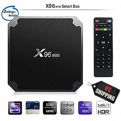 Universal Multimédia TV Box X96 Mini RK3228A Quad Core WiFi 1Go 8Go Android 7.1