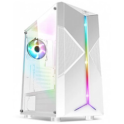 Avis BOITIER PC GAMER blanc CLONE3 ARGB EDITION RGB 2 ventilateurs 6 BAIES inclus SPIRIT OF GAMER TOUR D’ORDINATEUR GAMER